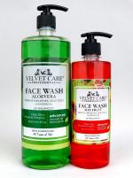 VELVETCARE Deep Cleansing Face Wash Removes Impurities, Dead Cells, Excess Oil, and Pimples with Nourishing Formulation for Clear Healthy skin | AloeVera-MixFruits | Combo Pack