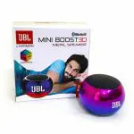 SHRI NETRA MINI BOOST 3D METAL SPEAKER FOR PARTY | MAGIC LOUD SOUND EFFECT | COLOR-MULTICOLOR