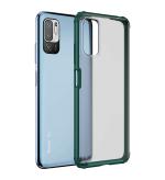 Golden Sands for Xiaomi Redmi Note 10T 5G, Poco M3 Pro 5G Cover - Rugged Frosted Semi Transparent PC Shock Proof Slim Back Case for Xiaomi Redmi Note 10T 5G, Poco M3 Pro 5G, Green