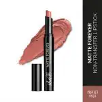 Iba Matte Forever Non-Transfer Lipstick for Women - 03 Perfect Pout | Matte Finish | Highly Pigmented, Smudge-proof & Lightweight | Non-Sticky and Non-Drying | Lip Makeup | 2g