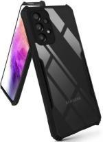 MOZETTE Back Cover for Samsung Galaxy A73 5G (Transparent, Dual Protection, Pack of 1)