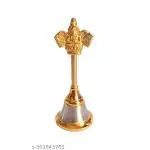 P S TRADERS POOJA GHANTI ( Size 4.5 Inch)