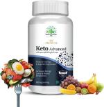 Healthy Nutrition -Just for the Health of it Keto Advanced with Green Coffee for Weight Loss Fat Burner - 90 Capsules