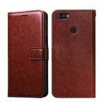 Beingstylish Brown Leather Flip Back Cover Case For Oppo F5