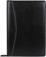 Ars Tech Black Faux Leather Document Folder