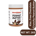 OveeGlobal Kiss..Free Chocolate Crunchy Peanut Butter 1kg