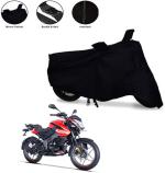 Aamaya Store Black Two Wheeler Cover For Bajaj Pulsar Ns125 Bs6