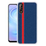 Fashionury Silicone Blue Jeans Printed Soft Back Cover Case for Vivo Z1X /Designer Back Cover for Vivo Z1X