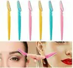 NEPROENT Eyebrow Razor, Dermaplane Razor, Dermaplaning Tool, Face Razors for Women,Facial Hair Shavers with Precision Cover, Facial Hair Remover for Women (pack of 12)