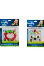Naughty Kidz Red Silicone Water Filled Toy Teether with 2 Key Teether Pack of 2