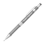 Scrikss Calypso 0.5mm Mechanical Lead Pencil | Black Barrel | Click Mechanism | Jumbo Mini Eraser Included | Ergonomic Black Rubber Grip