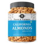 FARM & FARMERS Almonds/Badam (3 Kg)