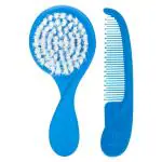 Mee Mee Blue Baby Comb Brush Set ( 12.5 cm x 0.1 cm x 20.5 cm )