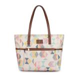 The Clownfish Multicolour Polyester Concetta Printed Handicraft Handbag For Women