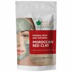 Bliss of Earth Original Moroccan Red Clay Powder 100GM, Natural Facial Mask & Skin Care Treatment, Anti-Ageing, Heals Dry & Oily Skin, Detoxifying & Rejuvenating |