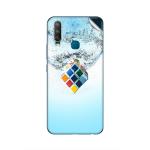 GADGETSWRAP Printed Vinyl Skin Sticker for Vivo U10 - Rubiks Cube Splash