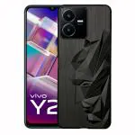 RJR Vivo Y22 Cover | Ultra Hybrid | Soft Armor Back Case Cover for Vivo Y22- Black