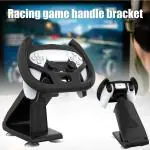 New World PS5 Steering Wheel Driving Game Racing Controller Set Stand Bracket Holder Dualsense With 4 Table Suction Cup Mount