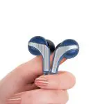 FINGERS SoundBoomerang Wired in-Ear Earphones with Mic - Imperial Blue+ Silver