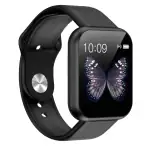 VIDHYAVIRAT Id-116 Bluetooth Wireless New Version Bluetooth Smart Watch with Heart Rate Activity Tracker Waterproof Body, Smart Watch for, Bluetooth for Boys,Girls, Mens and Womens,Smart Watch-(Black Clour)
