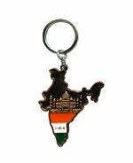 Indian Map Keychain Metal For Collectible Handicraft Art By BHARATHAAT