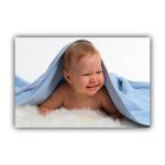 Pnf Glass Paper Cute Baby Girl Boy Children Wall Poster-552, 12 X 18 Inch