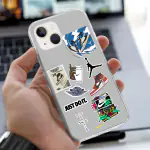 Emble Label Air Jordan Soft Silicone Case For IPhone 13
