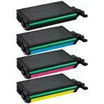 Verena 508 CLT-K508S CLT-C508S CLT-M508S CLT-Y508S Toner Cartridge Compatible for CLP-615 CLP 620 CLP 670 Printer (508-Black Cyan Magenta Yellow Combo Pack)