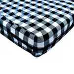 Tapodhani handloom Cotton 300TC Mattress Cover Single Bed 6.25x3 ft ( 75X36x8 Inch,Multi Colour)
