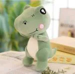 Kashish Trading Company soft toys(green dinosour 20-30 cm) - 25 cm (Multicolor)