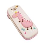 Crackles Stylish 3D Print Hardtop EVA Pencil Pouch Case for Boys and Girls School Kids Pack of 1