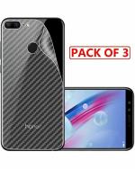 GADGETRONICS Honor 9 Lite Transparent Plastic 3D Screen Guard (Pack of 3)