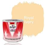 Berger Luxol Hi Gloss Metal & Wood Paint | Mirror-like Gloss | Tough Coating | ROYAL IVORY | 200 ML | For Wooden and Metal surfaces