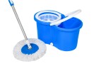 JSN Easy Magic Spin Floor Mop 360 Degree Bucket Mop with Plastic Spinner 2 Refill
