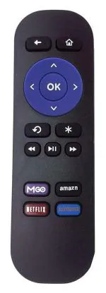 AILKIN New Replaced Infrared Remote fit for Roku 4210X 1/2 / 3/4 LT HD XD XS NOT for roku Stick