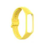 LIDDU Silicone Smartband Strap for Samsung Galaxy Fit E Band (Yellow)