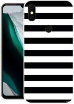 Paedicon White, Black Silicone Mobile Back Cover (Coolpad Cool 3 Plus)