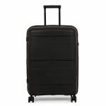 it luggage Momentous Polypropylene Medium Hardsided Fashion Luggage Suitcase Expandable 8 Wheel Trolley 16-2886-08 Black with TSA Lock- 66.2CM