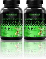 Naturewell Raw Ashwagandha -Anxiety And Stress Relief, Energy, 120 Capsules