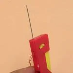 GOROFY Automatic Plastic Needle Threader Thread Guide Needle Device - Pack of 3, Multicolor