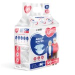 Joyfix Adult Diapers | Tape Style | Waist Size 66-112 cm (26