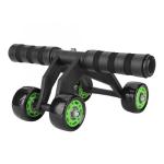 ShopiMoz Home Gym Workout Exercise - Abdomen Muscle Training, 4 wheel ab roller