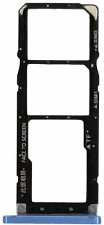 PURPLESAVVY Blue Plastic Sim Card Tray For Xiaomi Redmi Y2