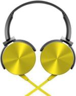 Otos Yellow, black On the Ear Wired Wired Headset