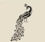 ASCENDA PAINTS Decor Stencils for Wall Painting Decor Stencil for Wall Painting - Latest Forest Tree Wall Design22