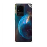 GADGETSWRAP Printed Vinyl Skin Sticker for Samsung Galaxy S20 Ultra - Supernova Blue Bubble Explosion Hubble