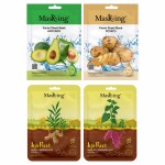Beauty & Jeju Facial sheet mask combo set for skin Nourishing, Ideal for men & Women, Pack of 4