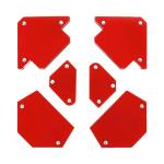 SHIV ALASKA Multi Angle magnetic welding holder clamps set Maf with 2 pc x 3 inch ,6pc
