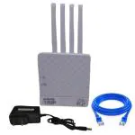 ZONTECH 4G ROUTER 4 ANTINA HIGH SPEED 4G SIM ROUTER WITH ADAPTER & LAN CABLE, 1 YEAR WARRANTY