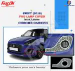 FALCON CAR FOG LAMP COVER CHROME FOR SWIFT 2018 ONWARDS